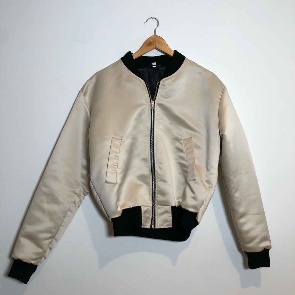 Urban outfitters satin bomber